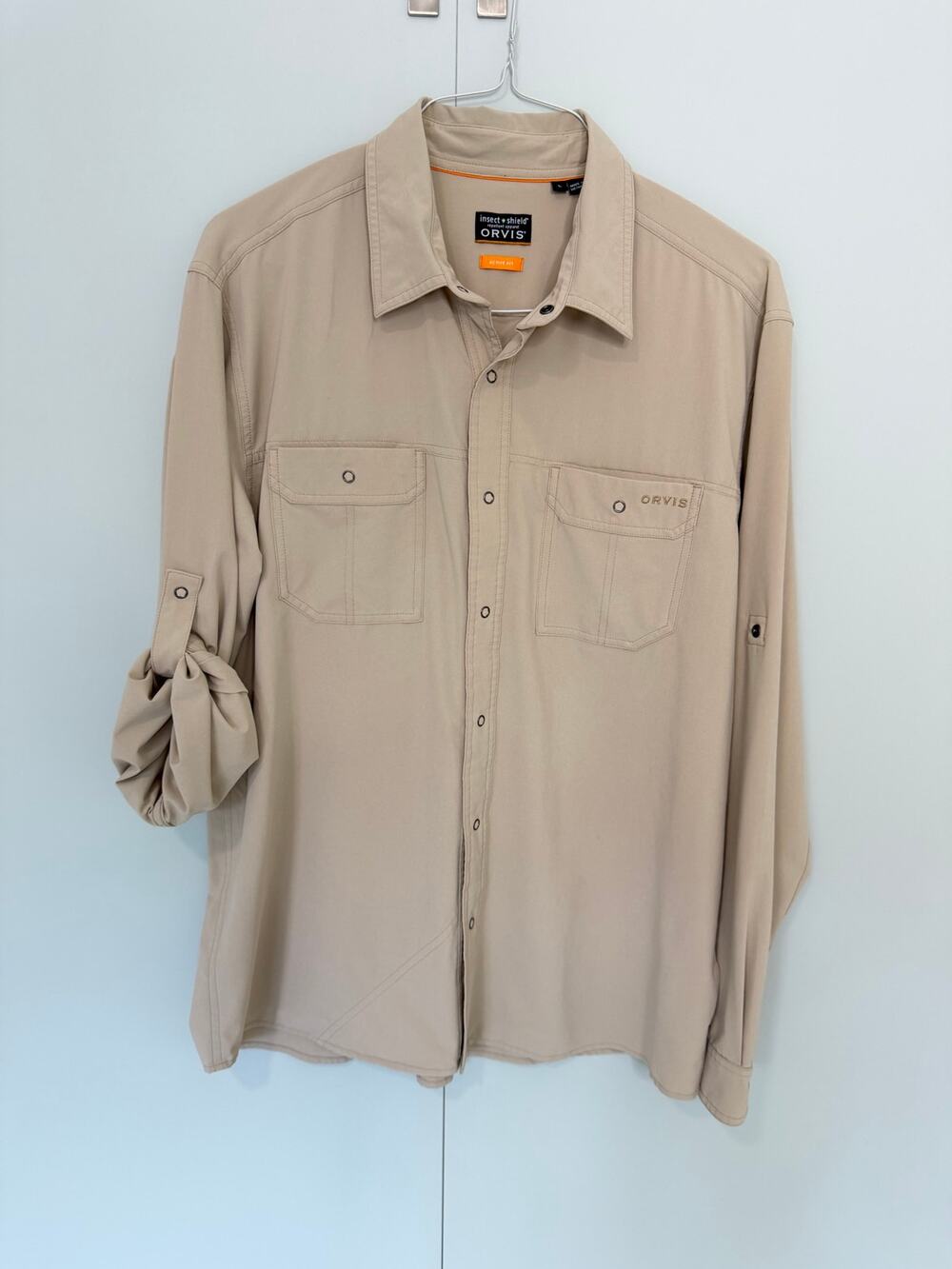 ORVIS Men’s Insect Shield Active Fit Long-Sleeve Fishing Shirt